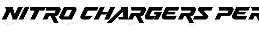 Nitro Chargers Perso字体转换